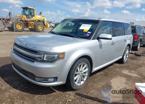 2014 Ford Flex Limited из США, поврежденный, VIN 2FMGK5D85EBD32829